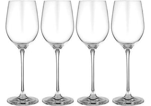 red wine crystal glasses