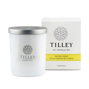 Tilley Spiced Pear Candle - Manjimup Homemakers