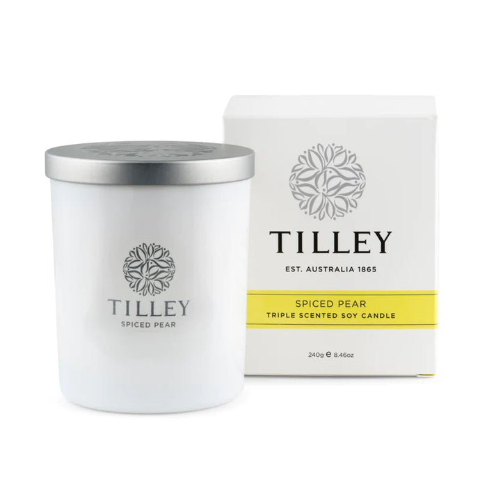 Tilley Spiced Pear Candle - Manjimup Homemakers