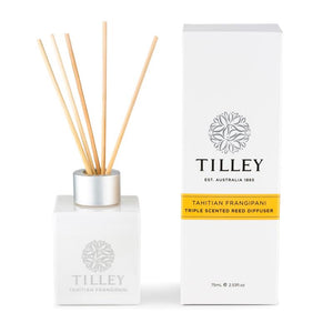 Tilley Aromatic Reed Diffuser - 75ml - Tahitian Frangipani