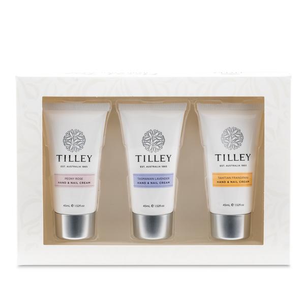 Tilley Hand & Nail Cream Trio Pack - Floral