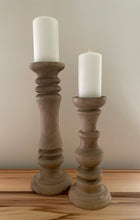 Load image into Gallery viewer, Wood Candle Holder
